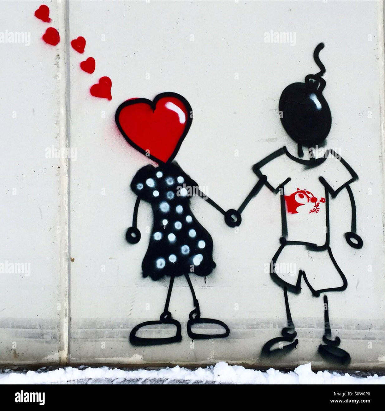 Amor de graffiti fotografías e imágenes de alta resolución - Alamy