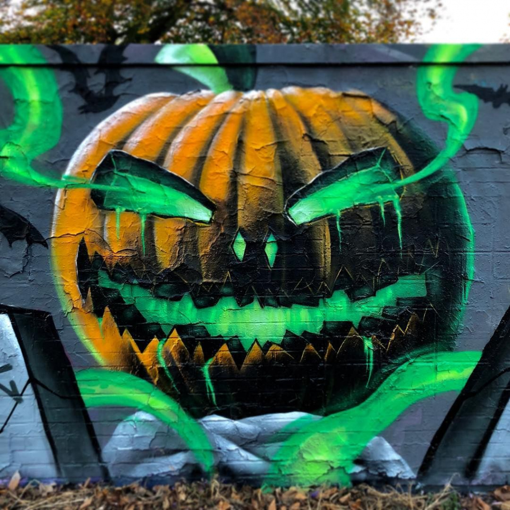 Baltic Art on Instagram: “Nice Halloween Sprayday with