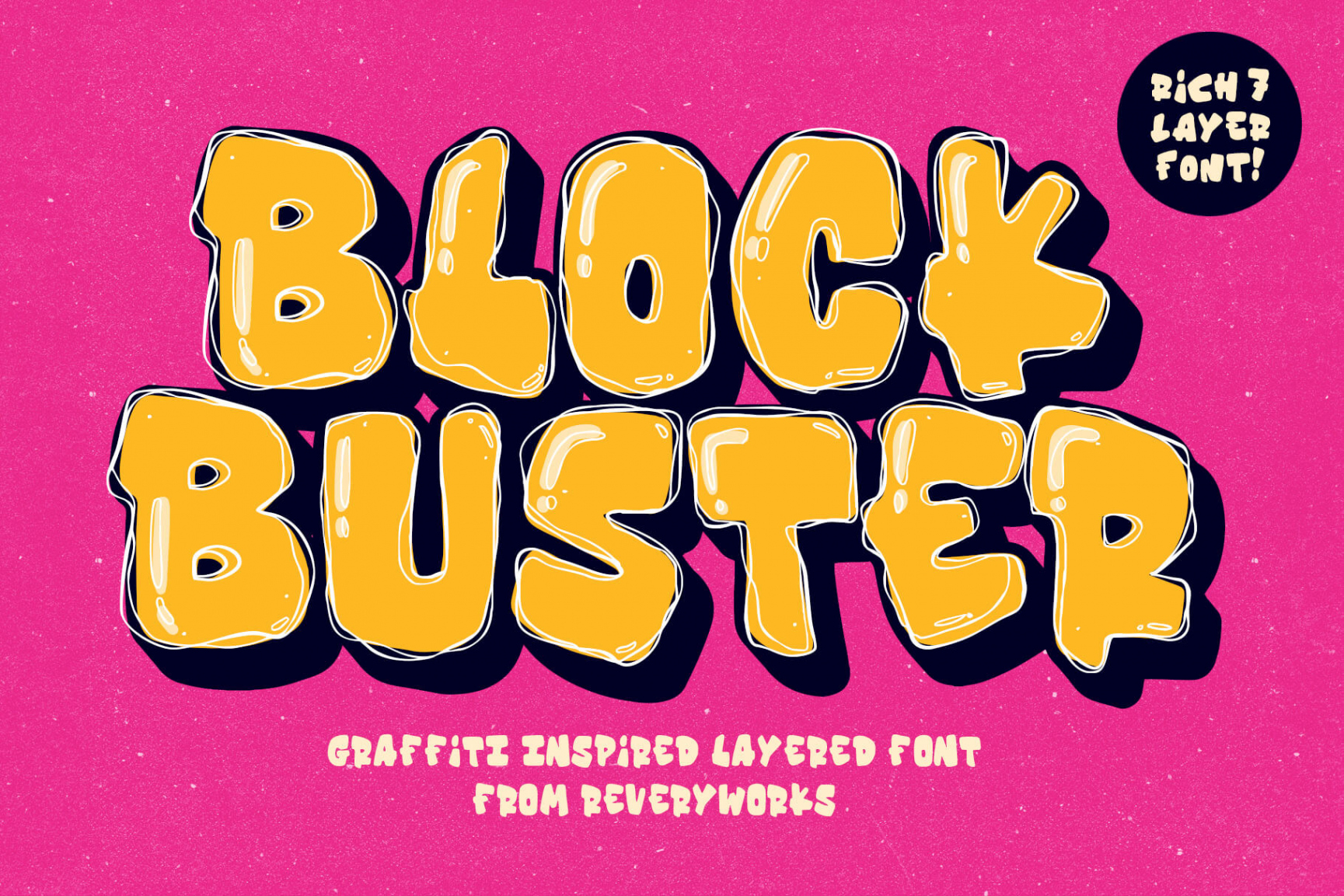 BLOCKBUSTER Collection ( Fonts) – ReveryWorks