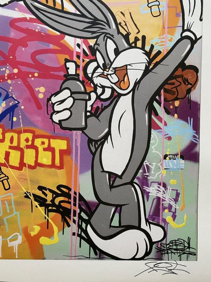 Bugs Bunny Heart  FAT  Online Kunstverkauf  artprice