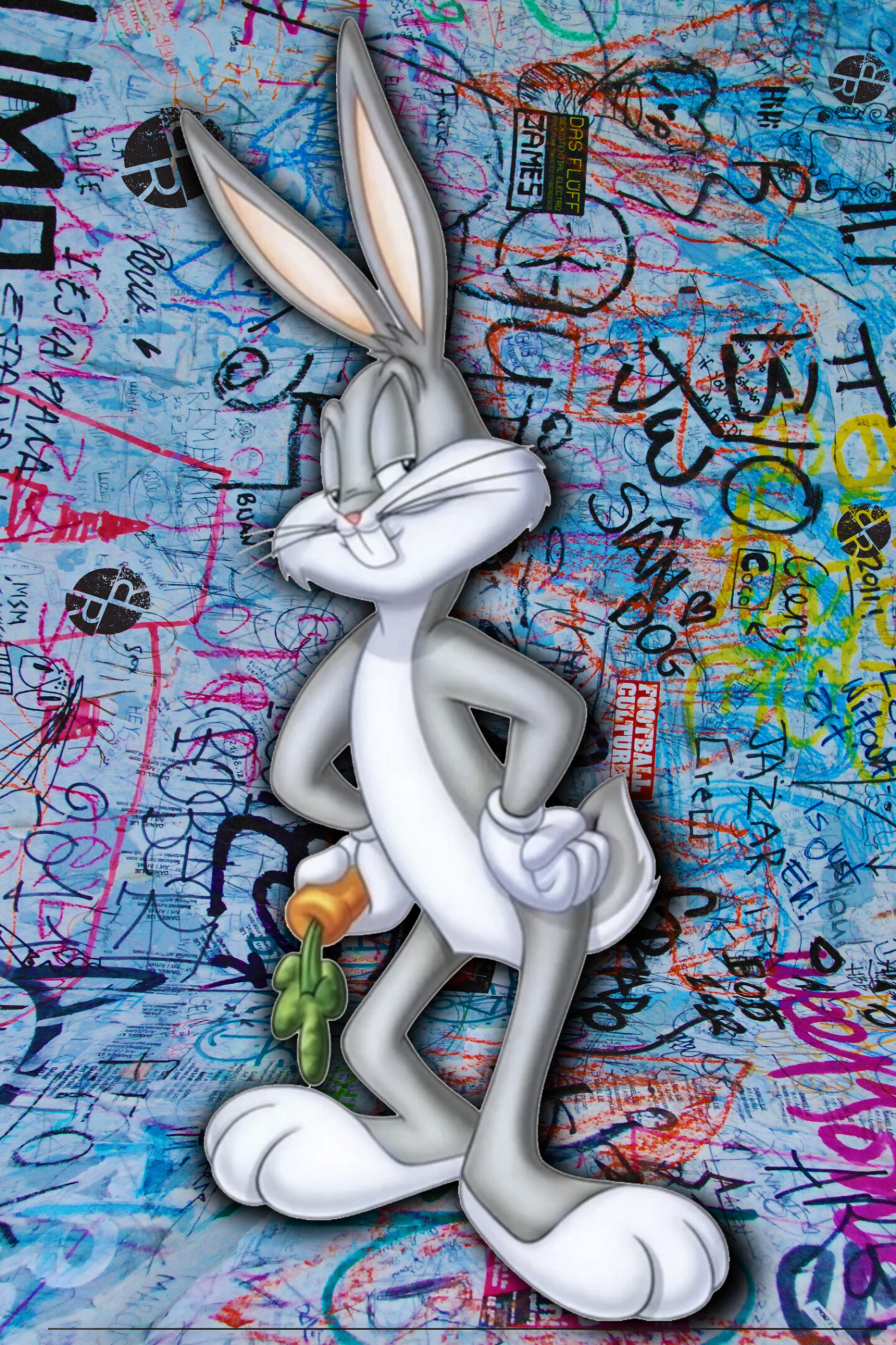 Bugs Bunny Pop Art Graffiti