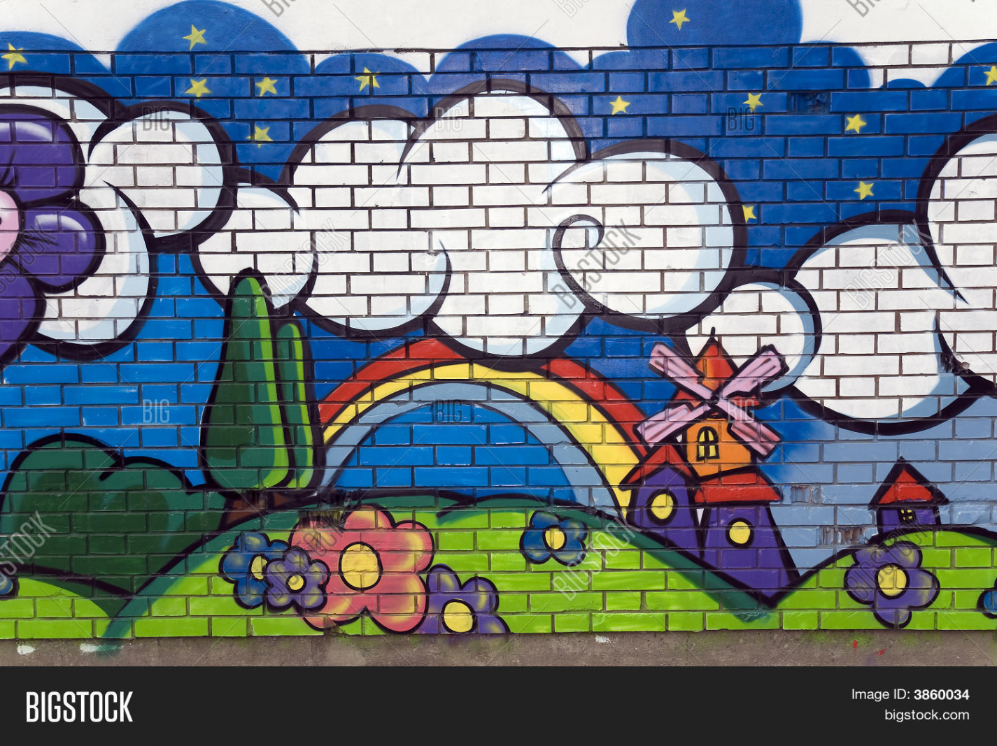 Cartoon Graffiti Image & Photo (Free Trial)  Bigstock