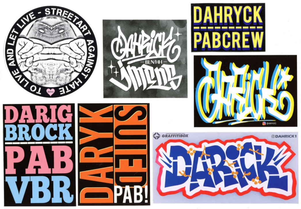 Darick Street Art Sticker Pack