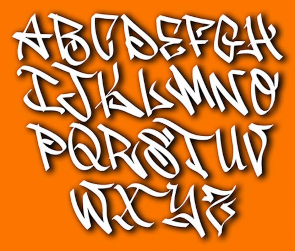 DIGITAL Graffiti Tag Alphabet SVG Schriftzug Grafik Vektor - Etsy