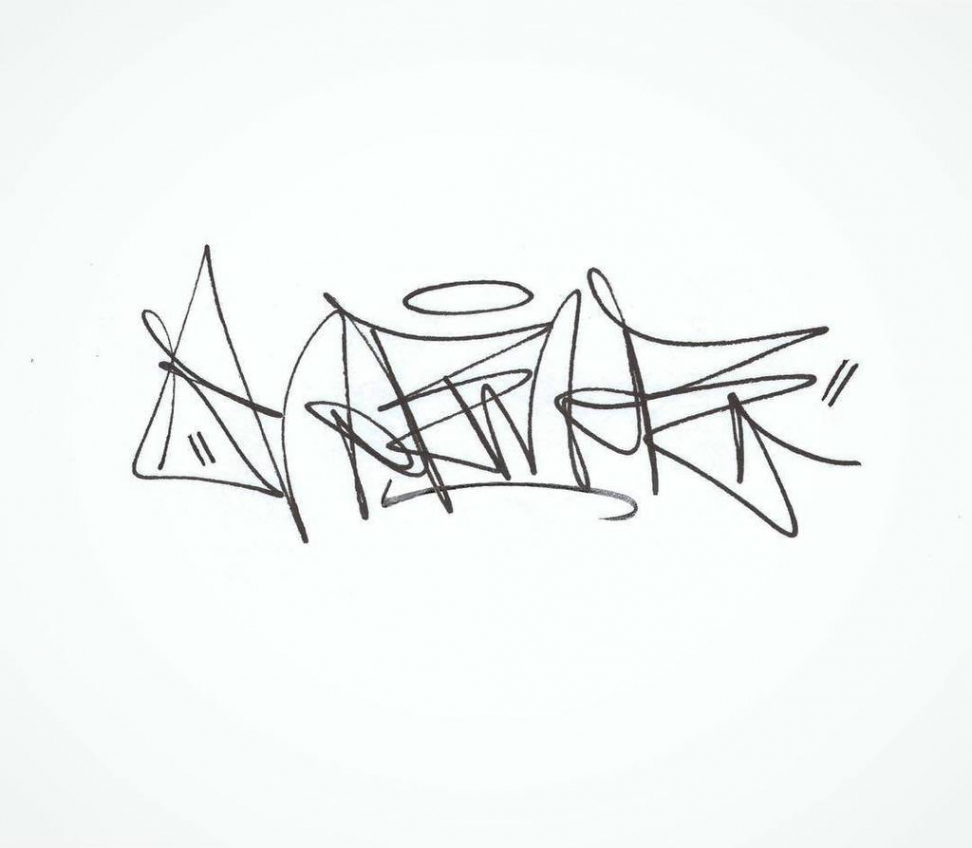 Flat Vain on X: "One-line tag! #tag #tags #graffiti #calligraffiti