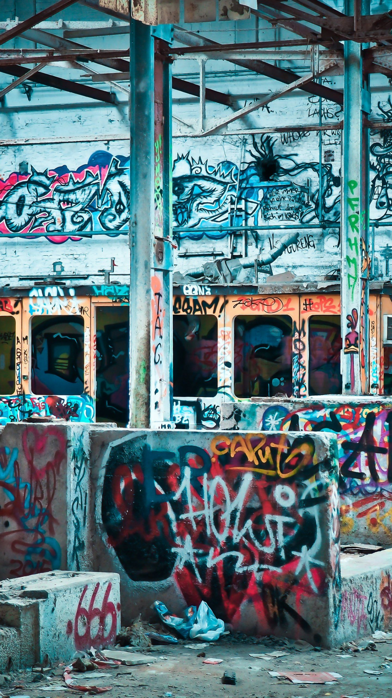 Free Mobile Wallpaper of Graffiti Tags