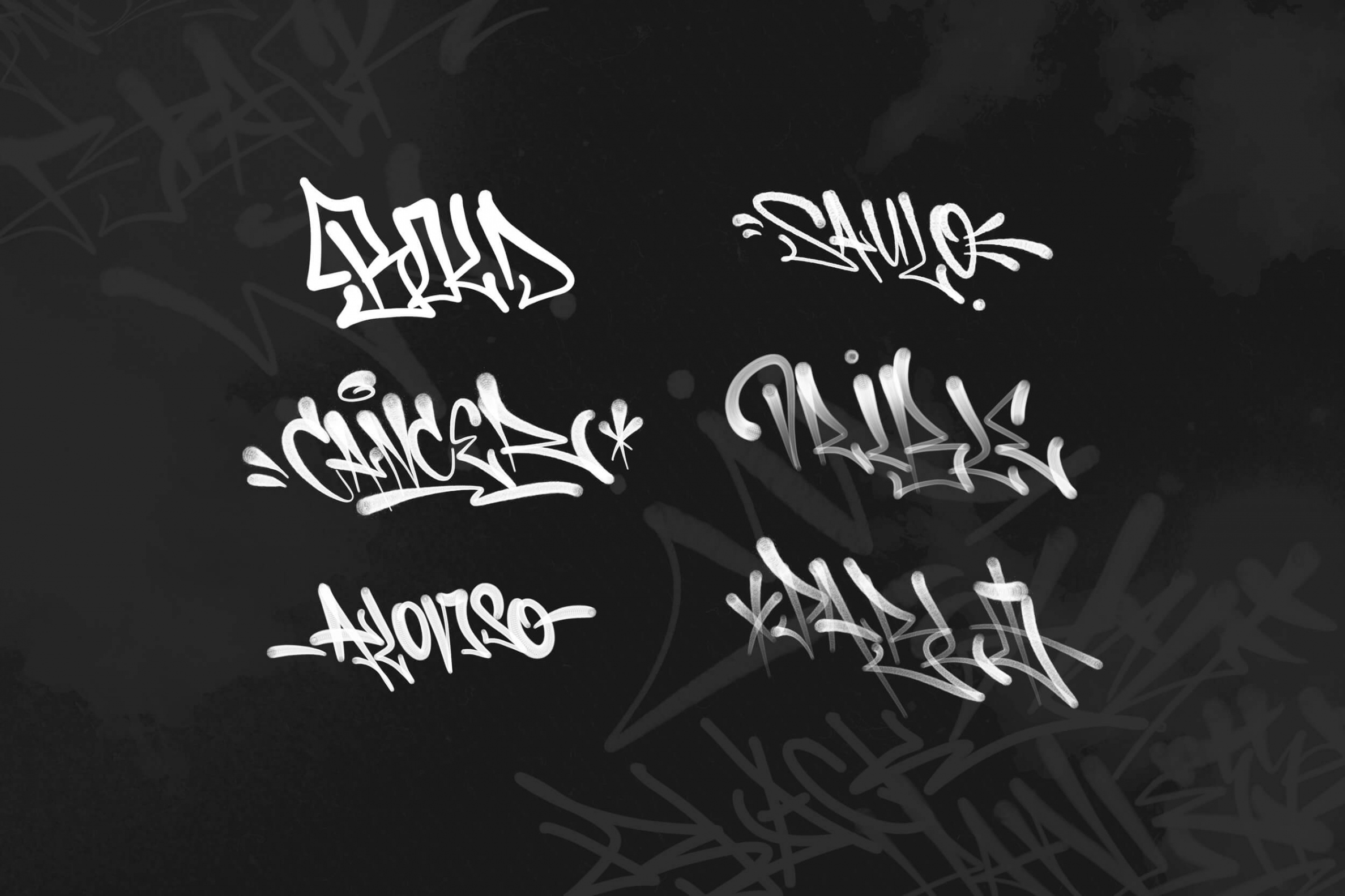 Free Procreate Graffiti Brush Pack – Pixel Surplus