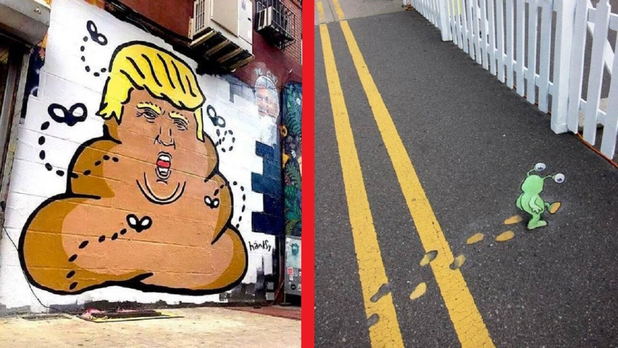 Funny and Creative Street Art around the world