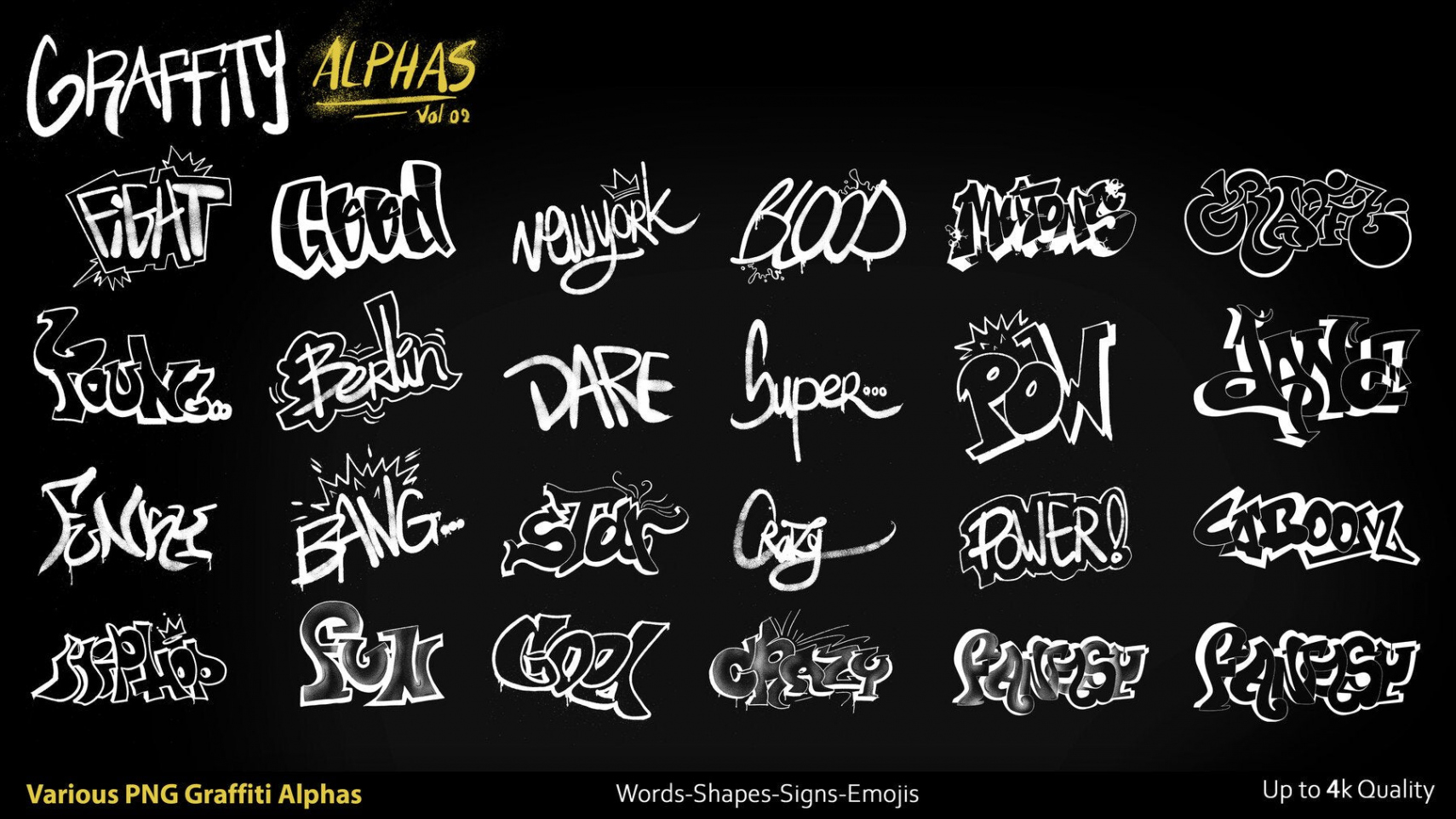 Graffiti Alphas Vol