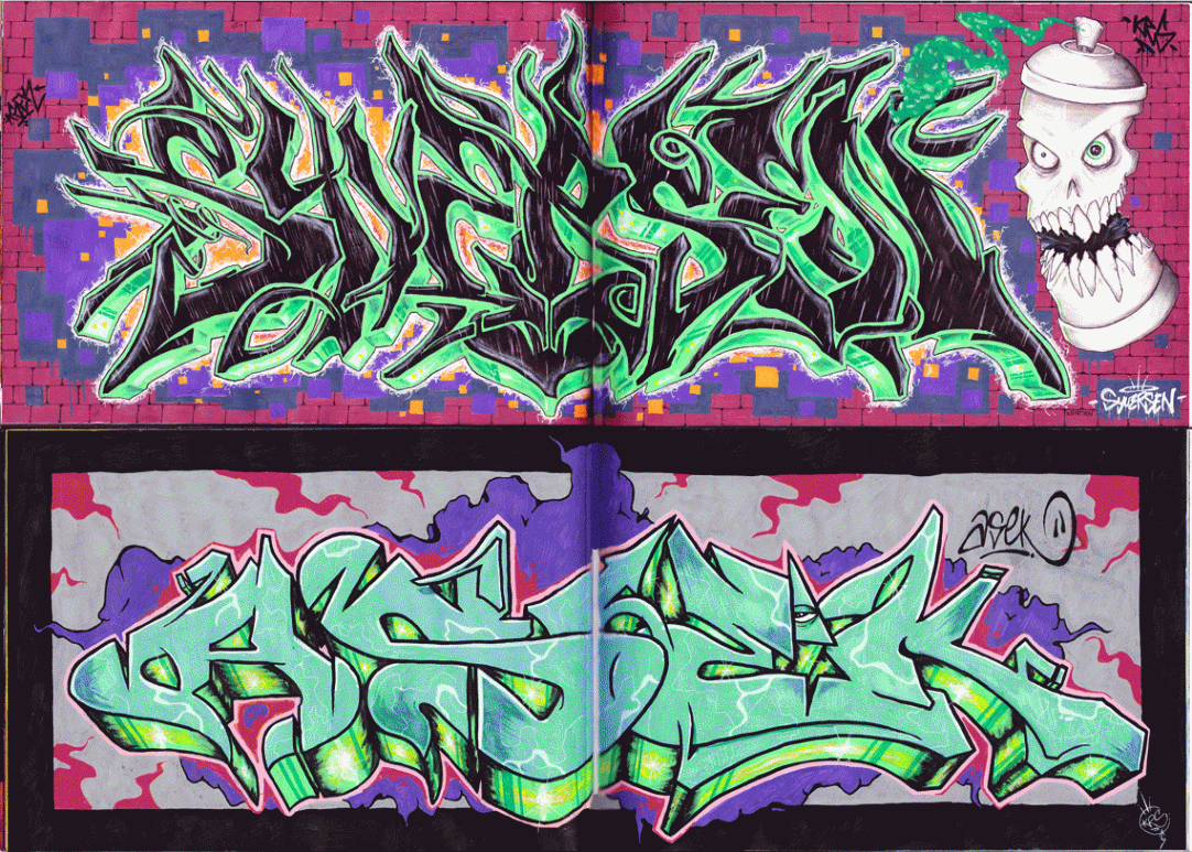 Graffiti Blackbook auf Behance