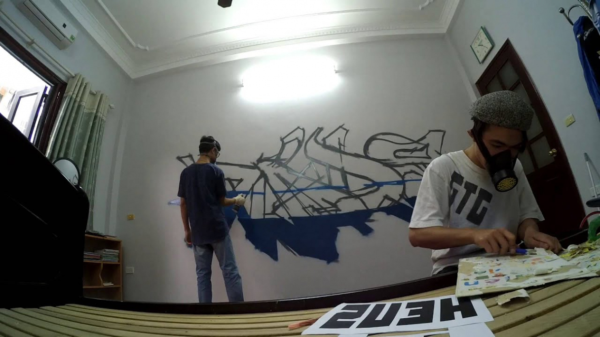 Graffiti in my room  - (Nads x Henz)