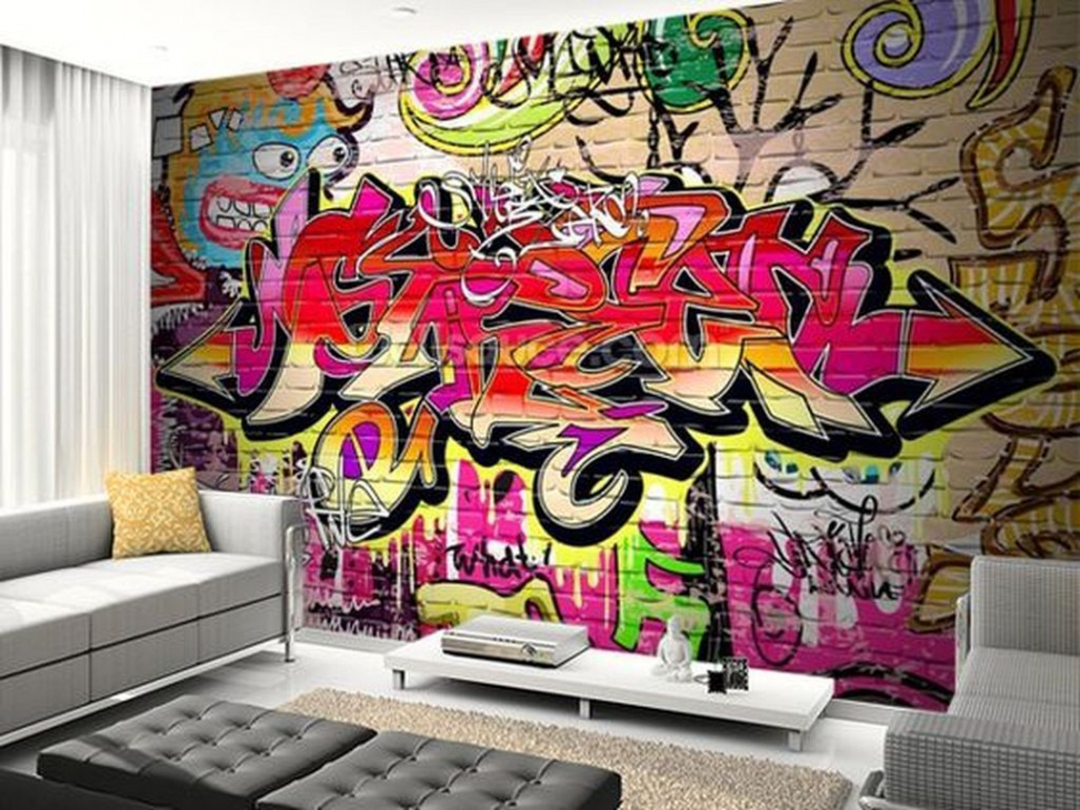 Graffiti In The Interior -  Astonishing Ideas For Your