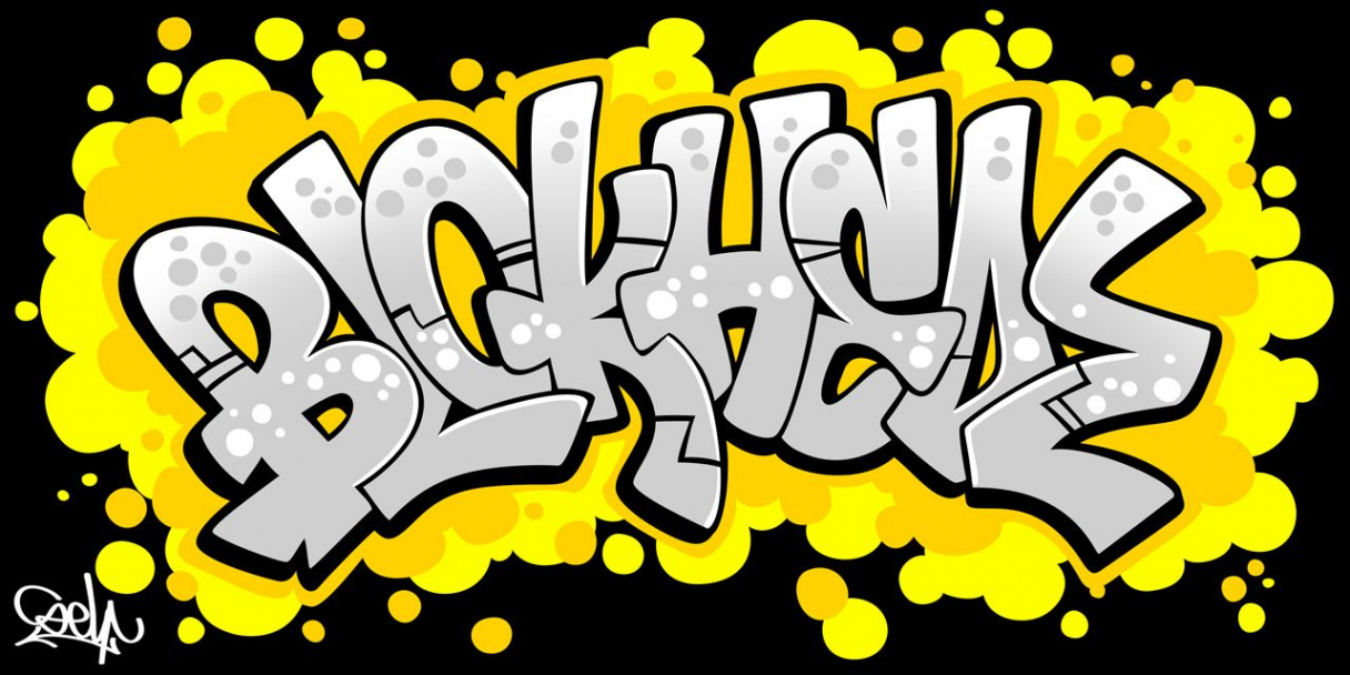 Graffiti lettering, Graffiti alphabet, Graffiti words