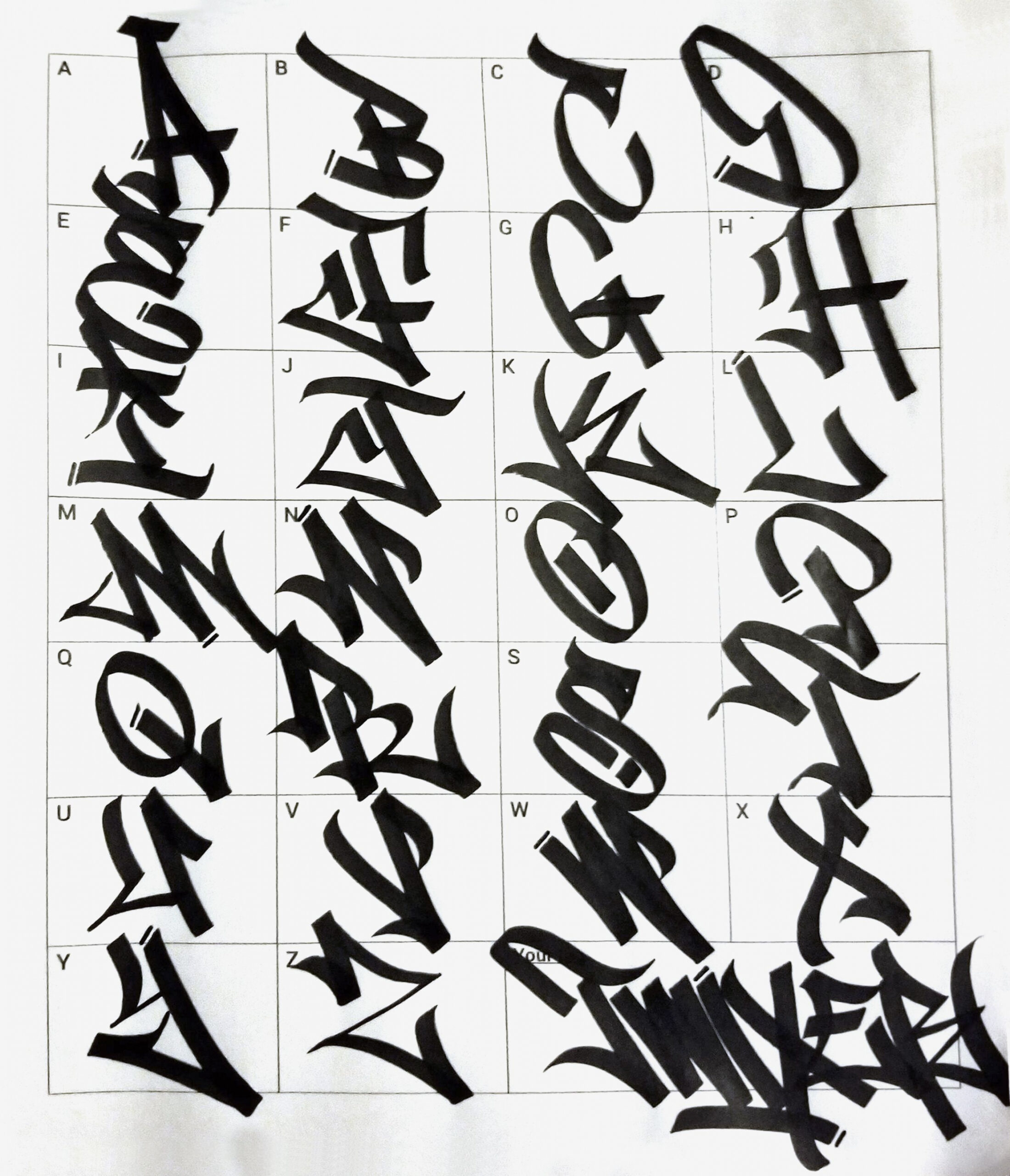 Graffiti Letters  Graffiti lettering, Graffiti text, Graffiti