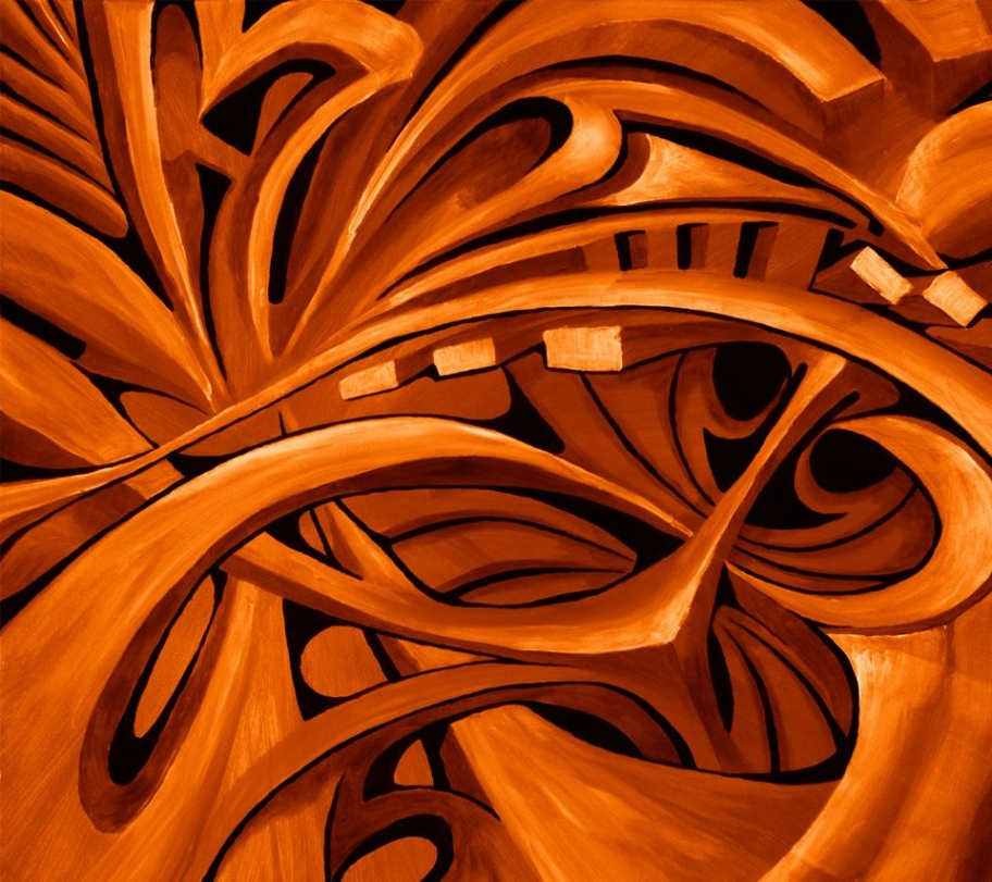 Graffiti orange  Abstract, Orange wallpaper, Beautiful abstract art