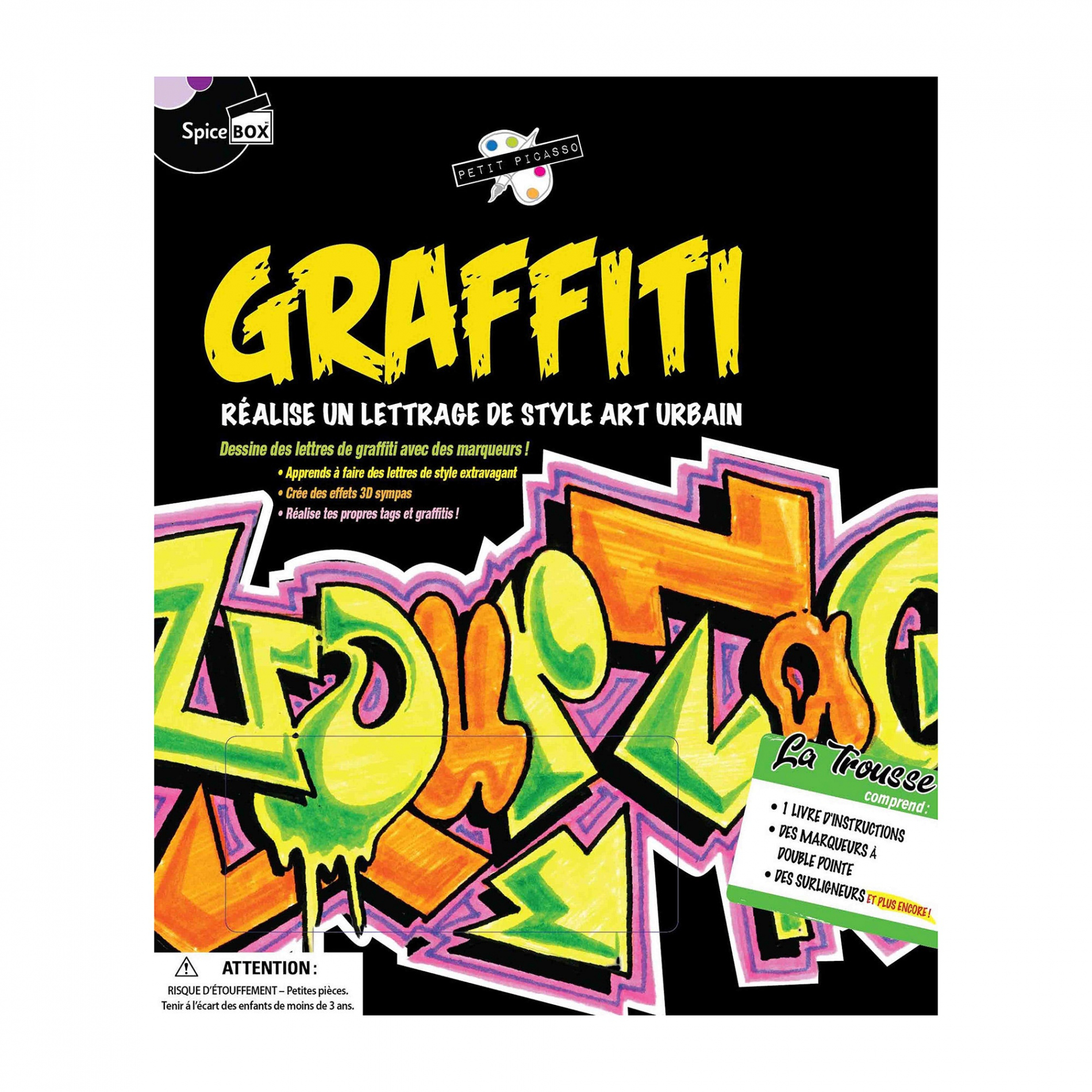 Graffiti : Réalise un lettrage de style art urbain - French Ed