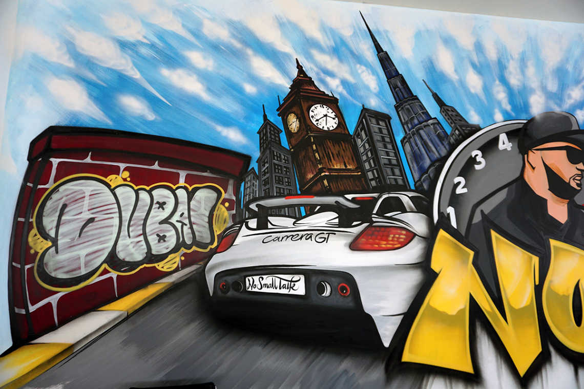 Graffiti - Room No  Car Showroom on Behance