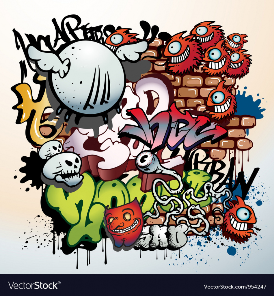 Graffiti Royalty Free Vector Image - VectorStock