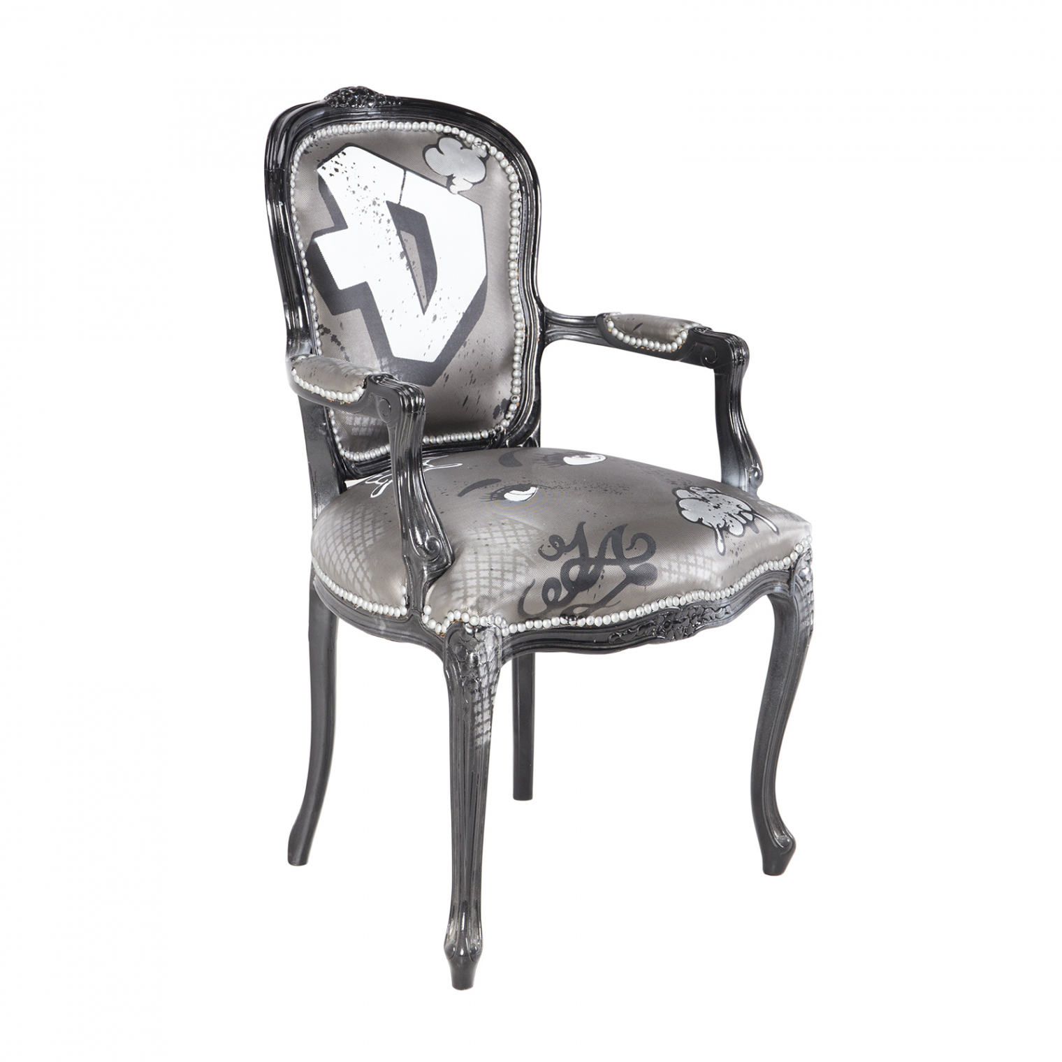 Graffiti Side Chair Rental  Trade Show Furniture Rental  FormDecor