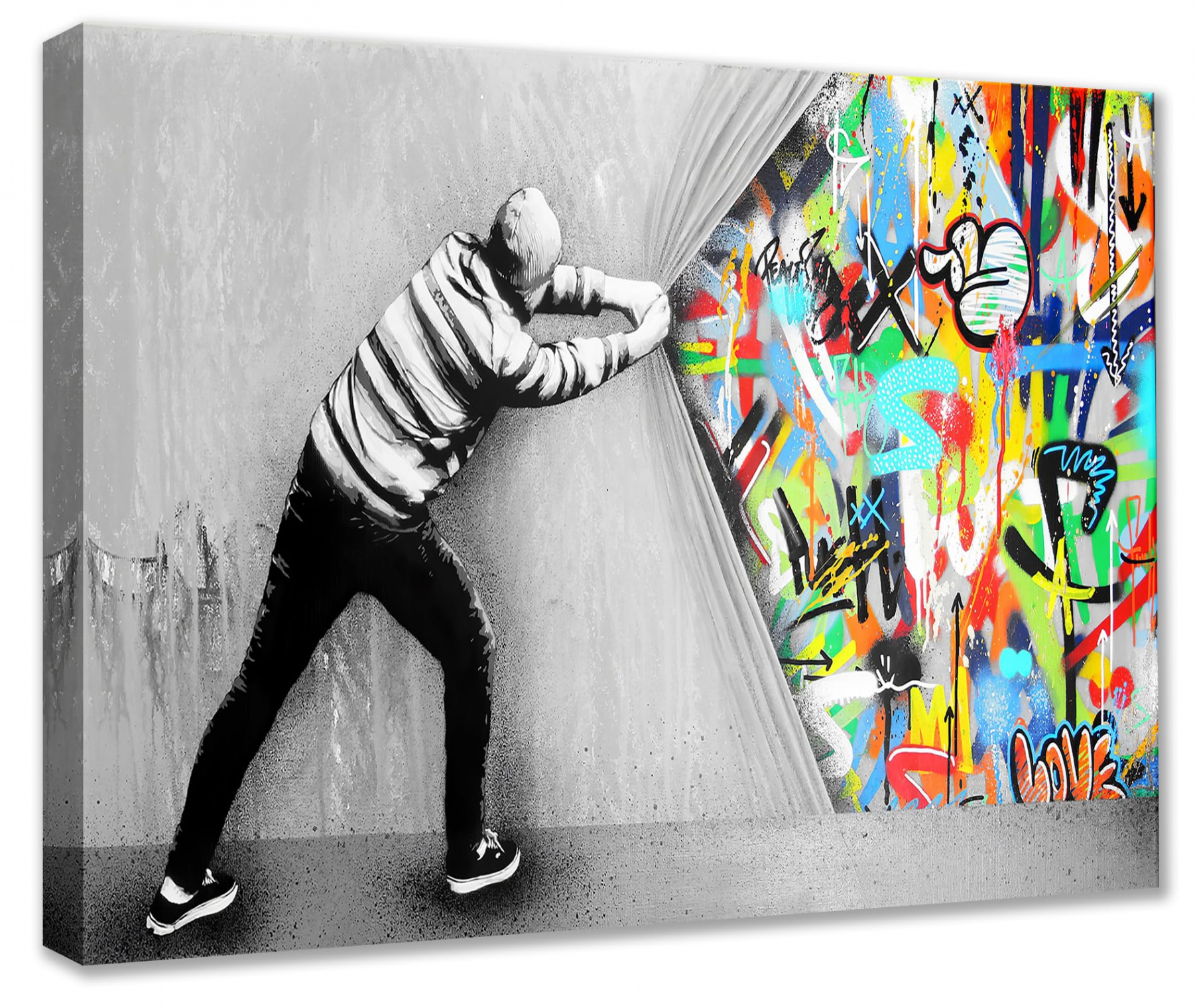 Graffiti Street Wall Art Banksy Art Painting Doodle Pictures