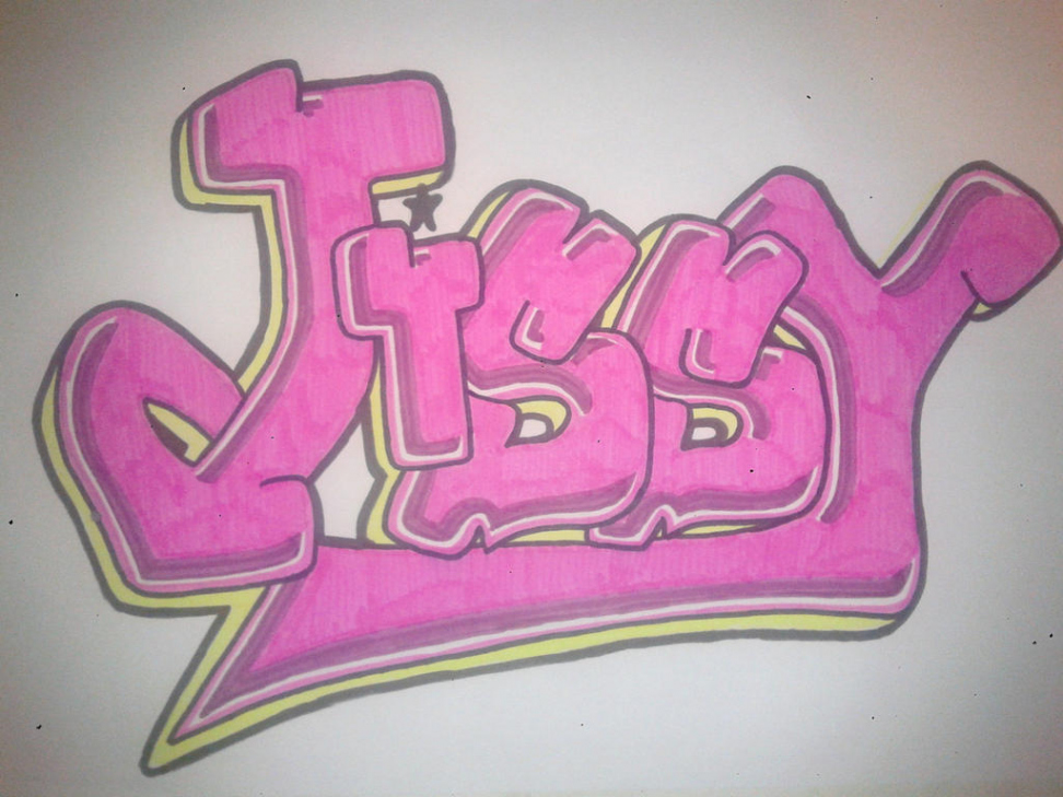 Graffiti Tag Pink by jissy-graffiti on DeviantArt