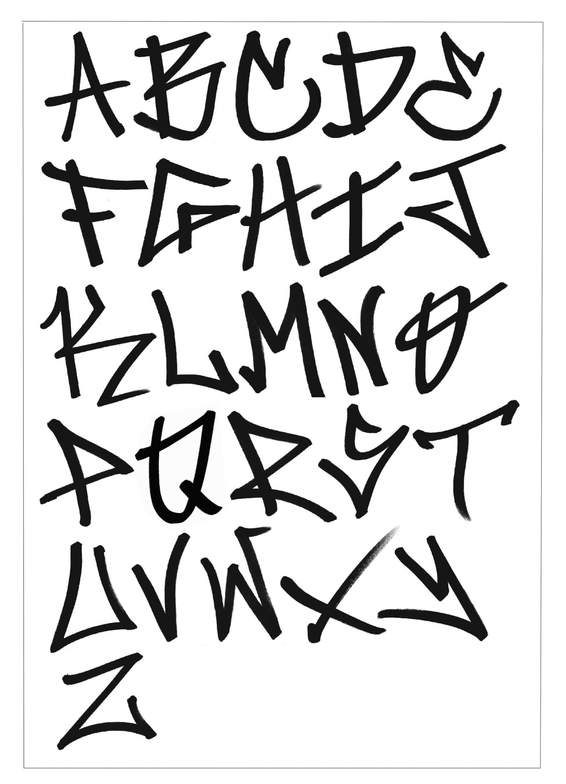 graffiti tags - Google Search  Graffiti font, Graffiti alphabet