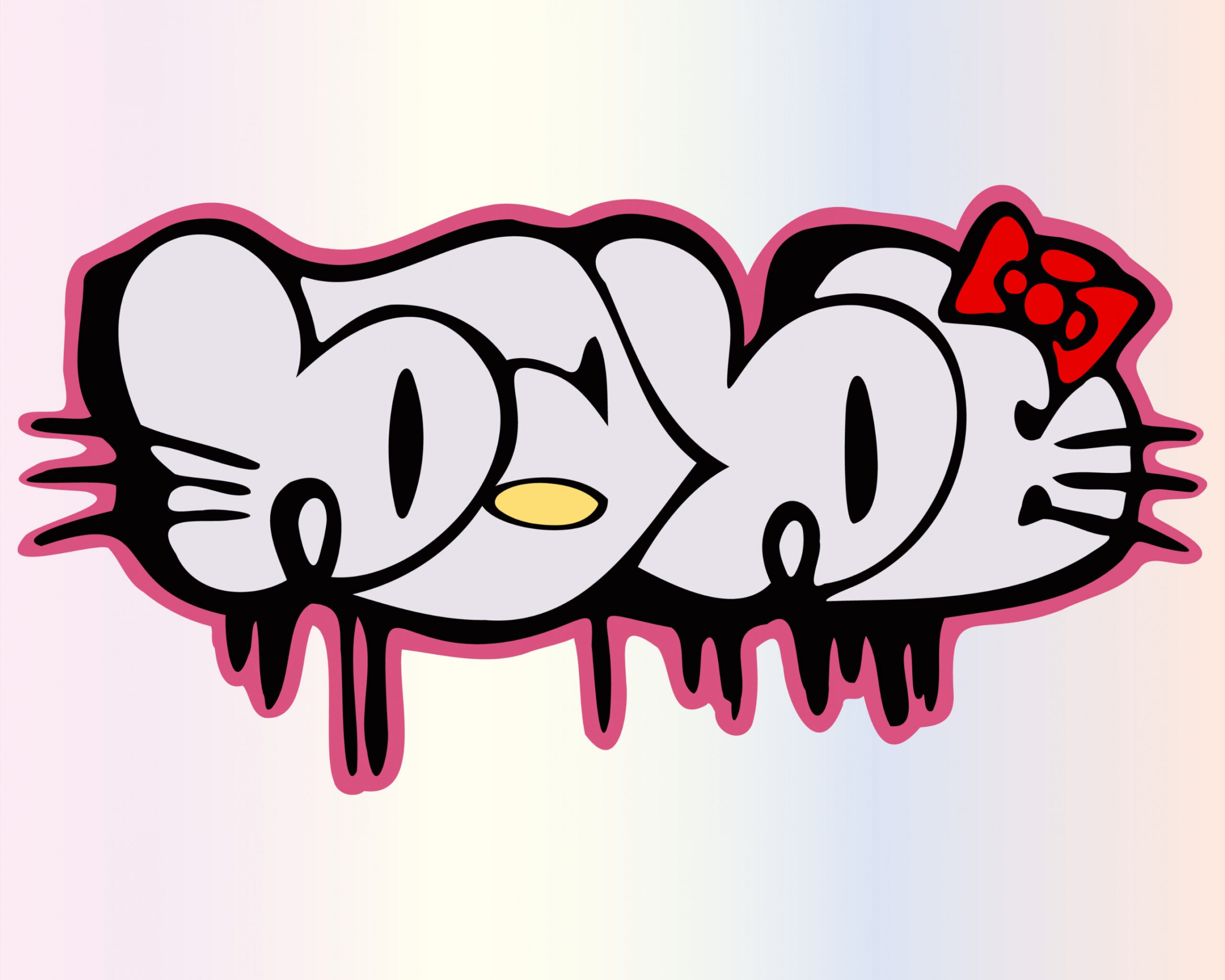 Hello Babe Svg Files for Cricut Cute Cat Mom Mama Graffiti - Etsy