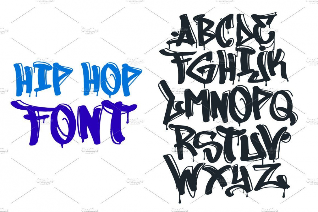 Hip Hop Graffiti Font  Graffiti font, Hip hop font, Graffiti