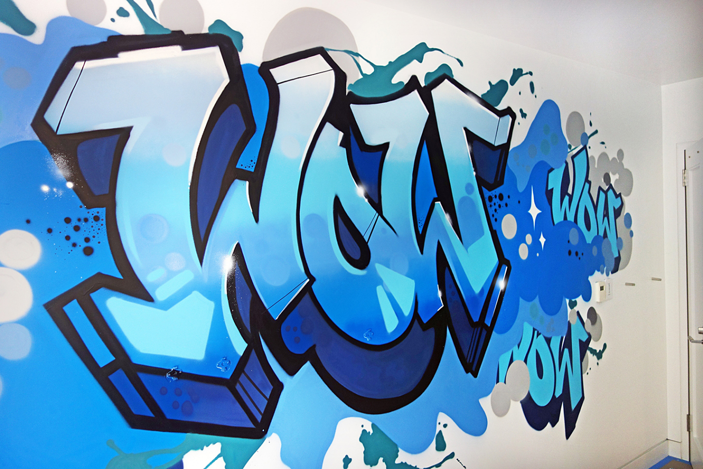 Interior Design Collaboration - High end Residential Graffiti