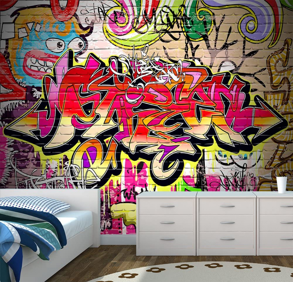 Jazz Up Your Home Decor with Graffiti Interior Design