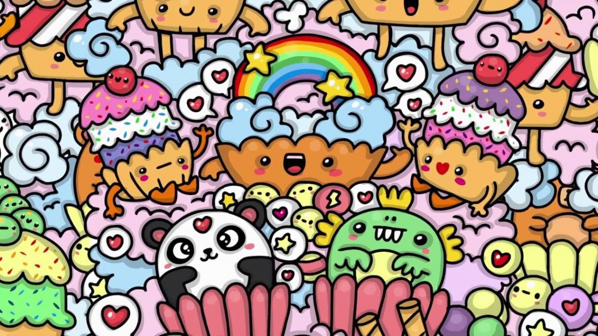 Kawaii Cupcake World - Kawaii Graffiti and Cute Doodles  Cute doodles,  Kawaii doodles, Graffiti doodles