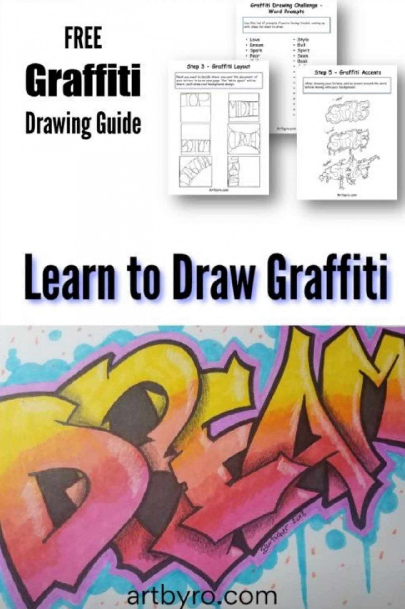 Learn to Draw Graffiti Step by Step for Beginners  Graffiti