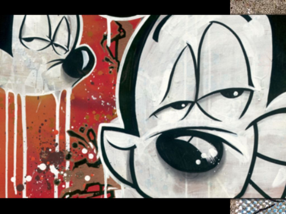 Mickey Mouse Street Art