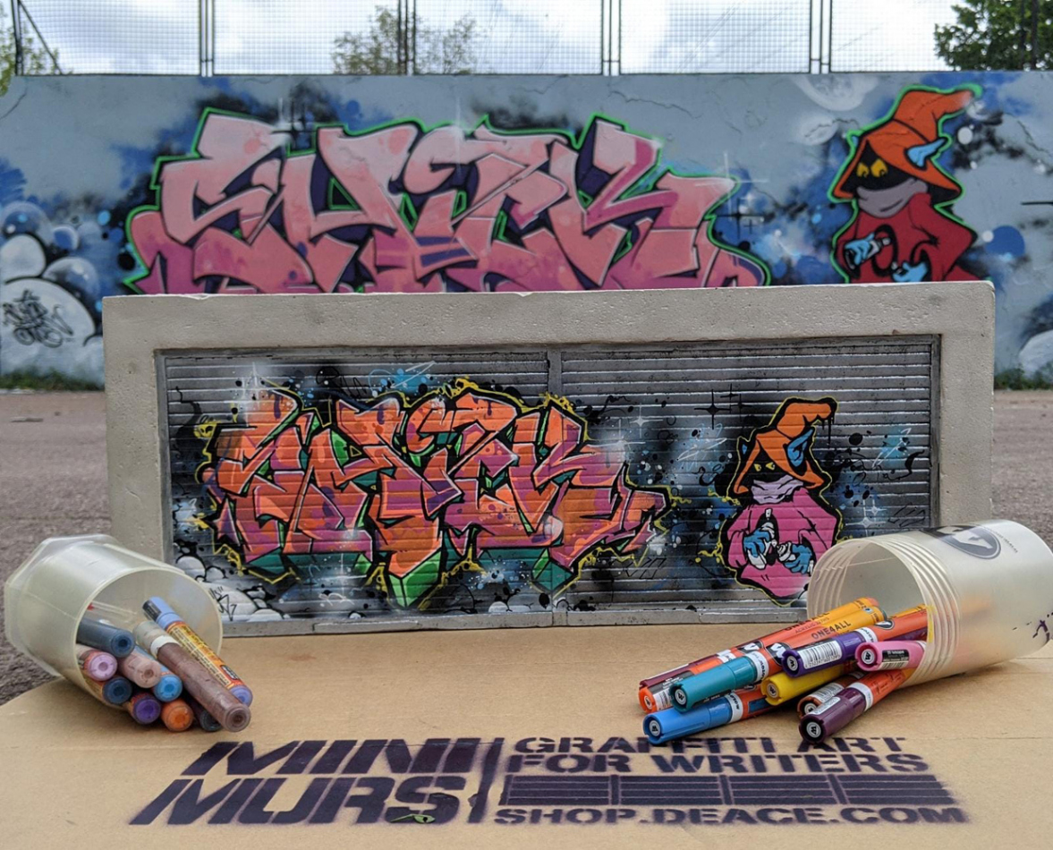 MINIMURS - Mini Cement Walls » MOLOTOW™ Blog