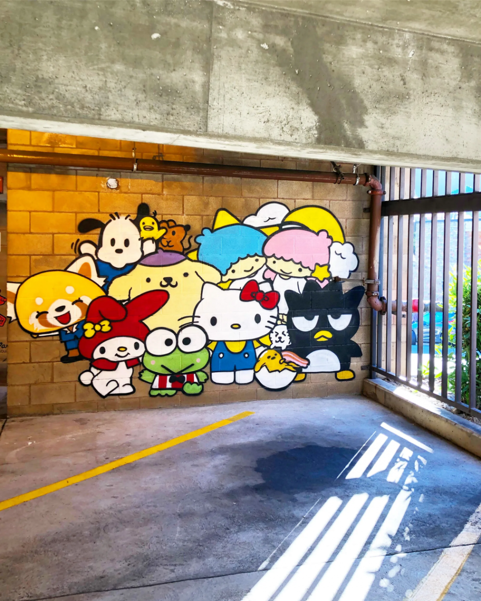 Murals - sanrio souffle  Mural, Minimal wall art, Graffiti wall