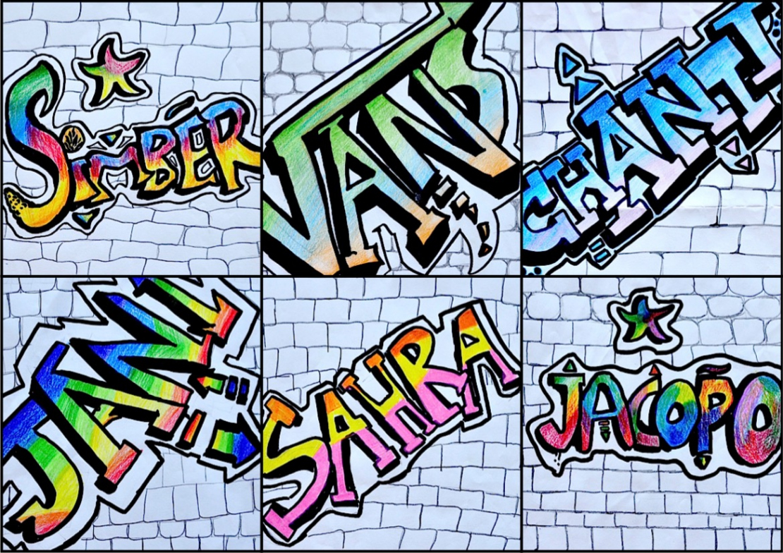 Name in Graffiti style – Arte a Scuola