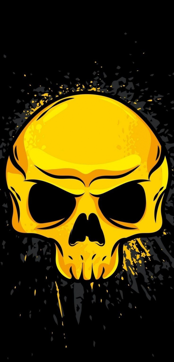 Pin by Herman Loaiza on Logotipos  Skull wallpaper, Scary