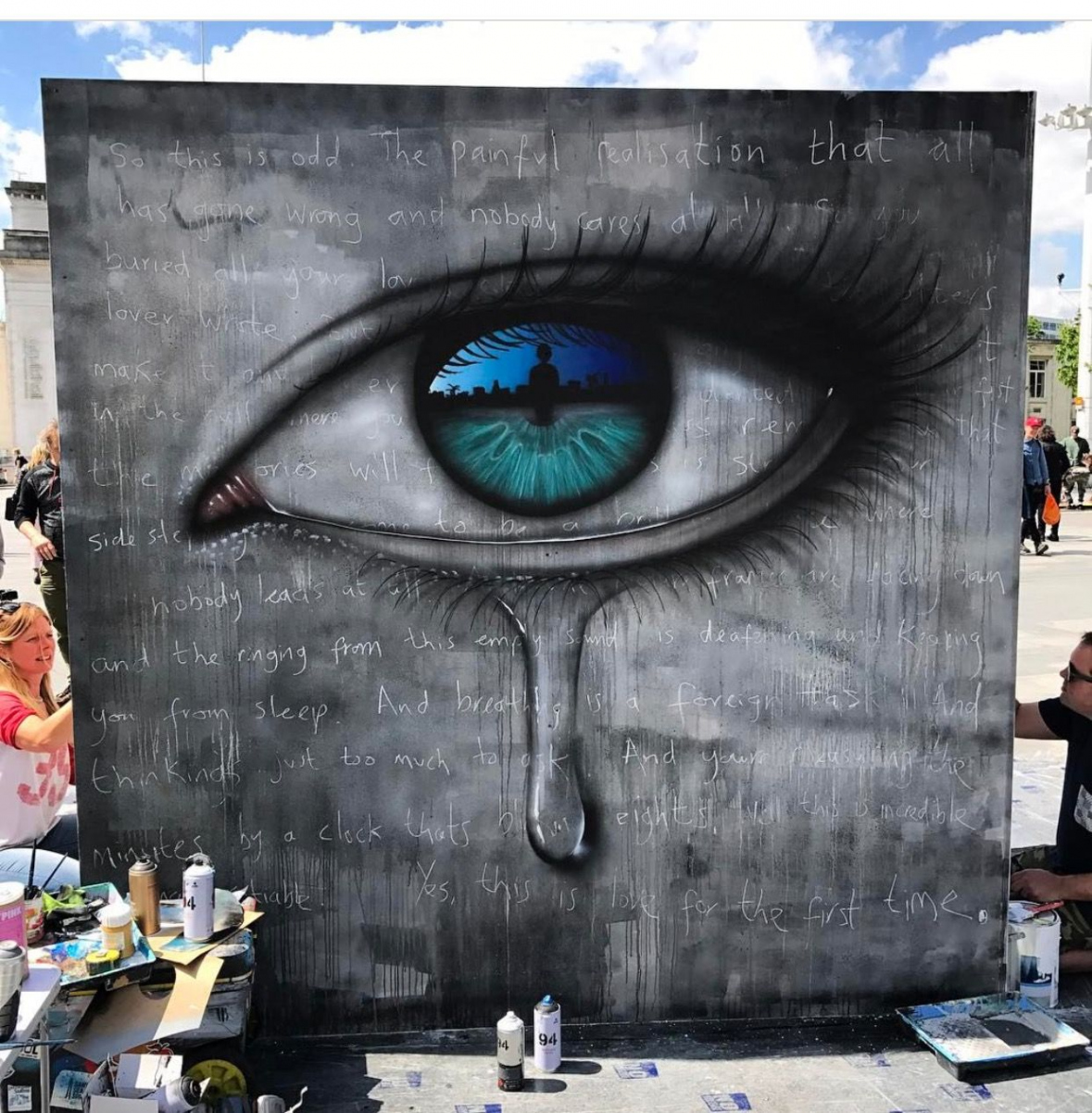 Pin by NextStreet Gallery on My Dog Sighs  Street art, Murals