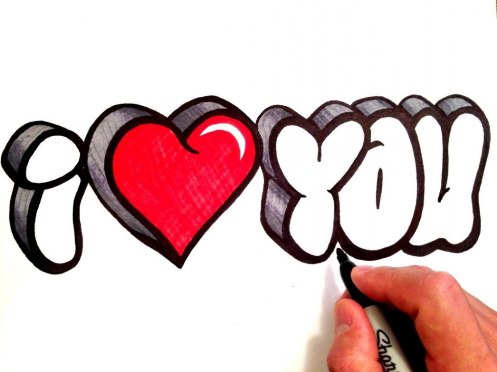 Pin by Totis Ruiz on Cosas de dibujo  I love you drawings, Love