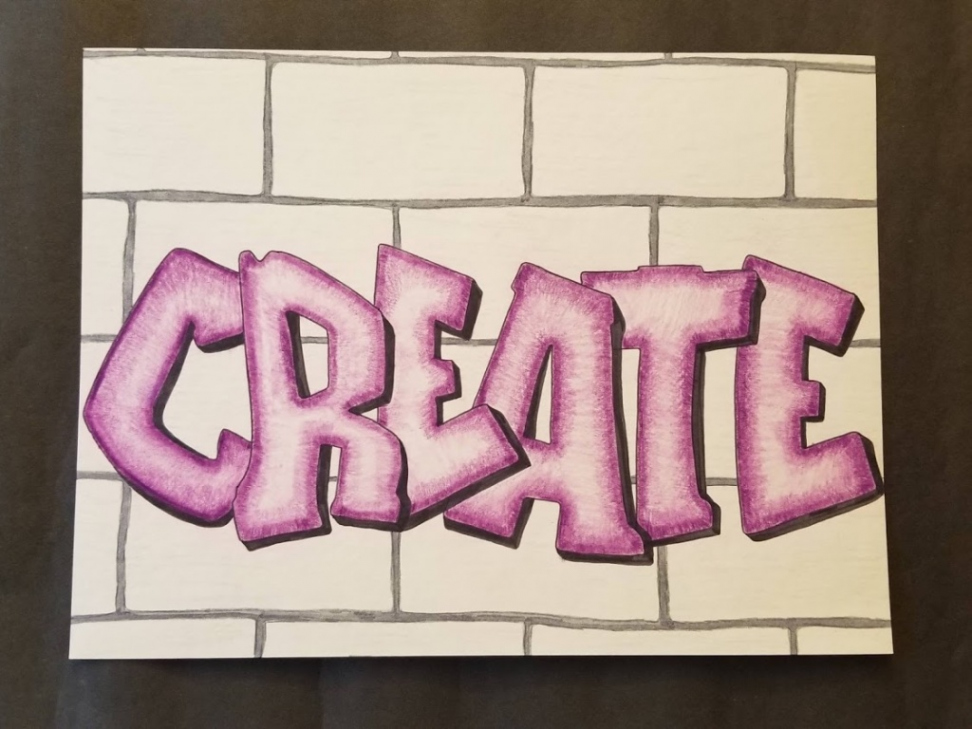 Positive Words Graffiti – homeheartart