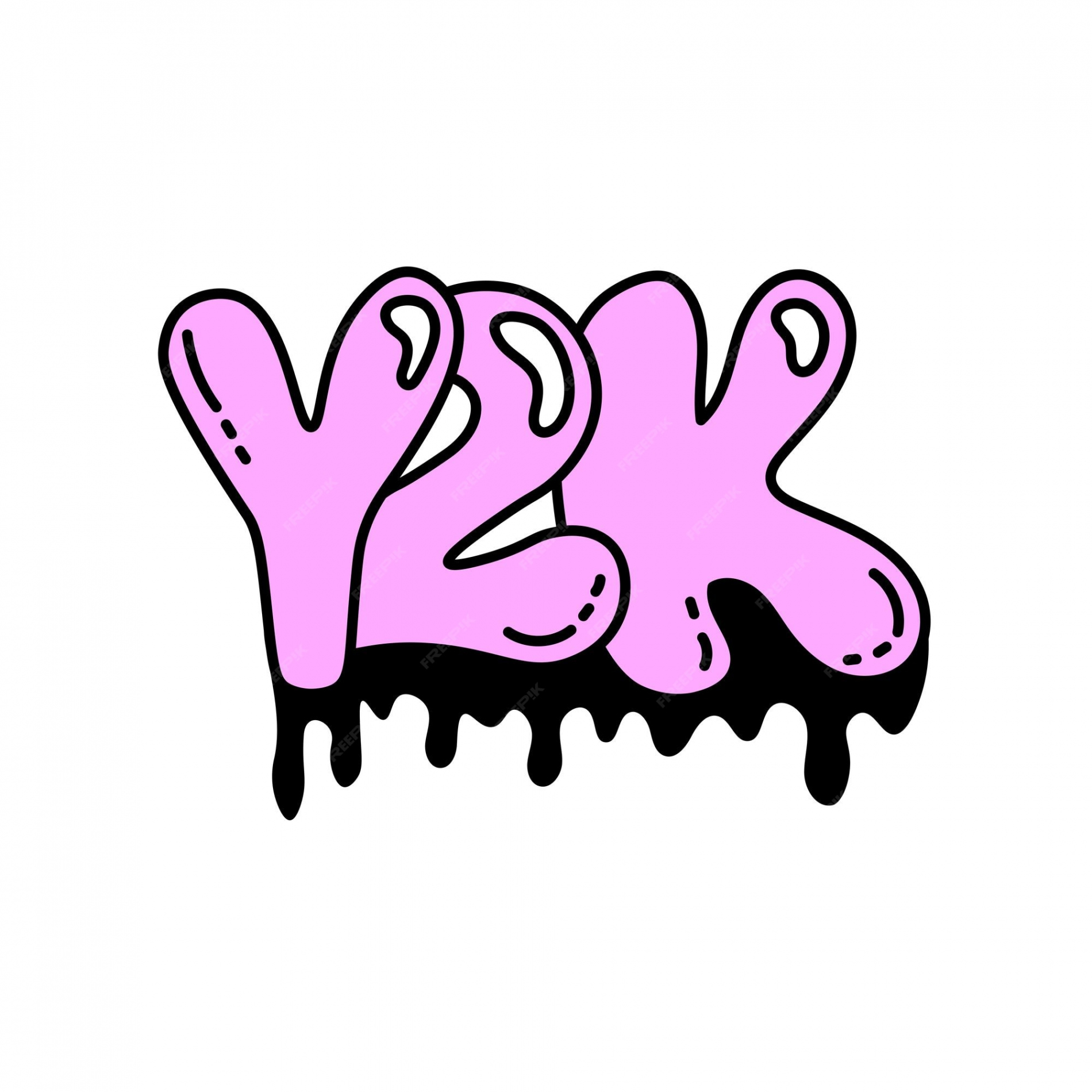 Premium Vector  Yk graffiti inscription