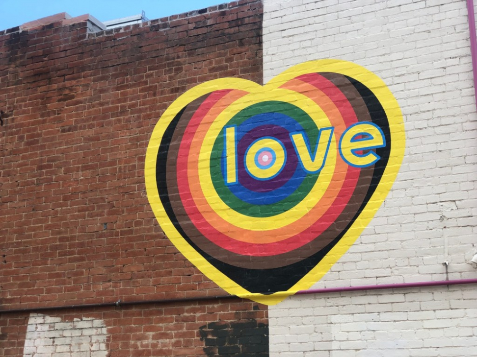 Rainbow heart mural brightens downtown Longmont – Longmont Times-Call