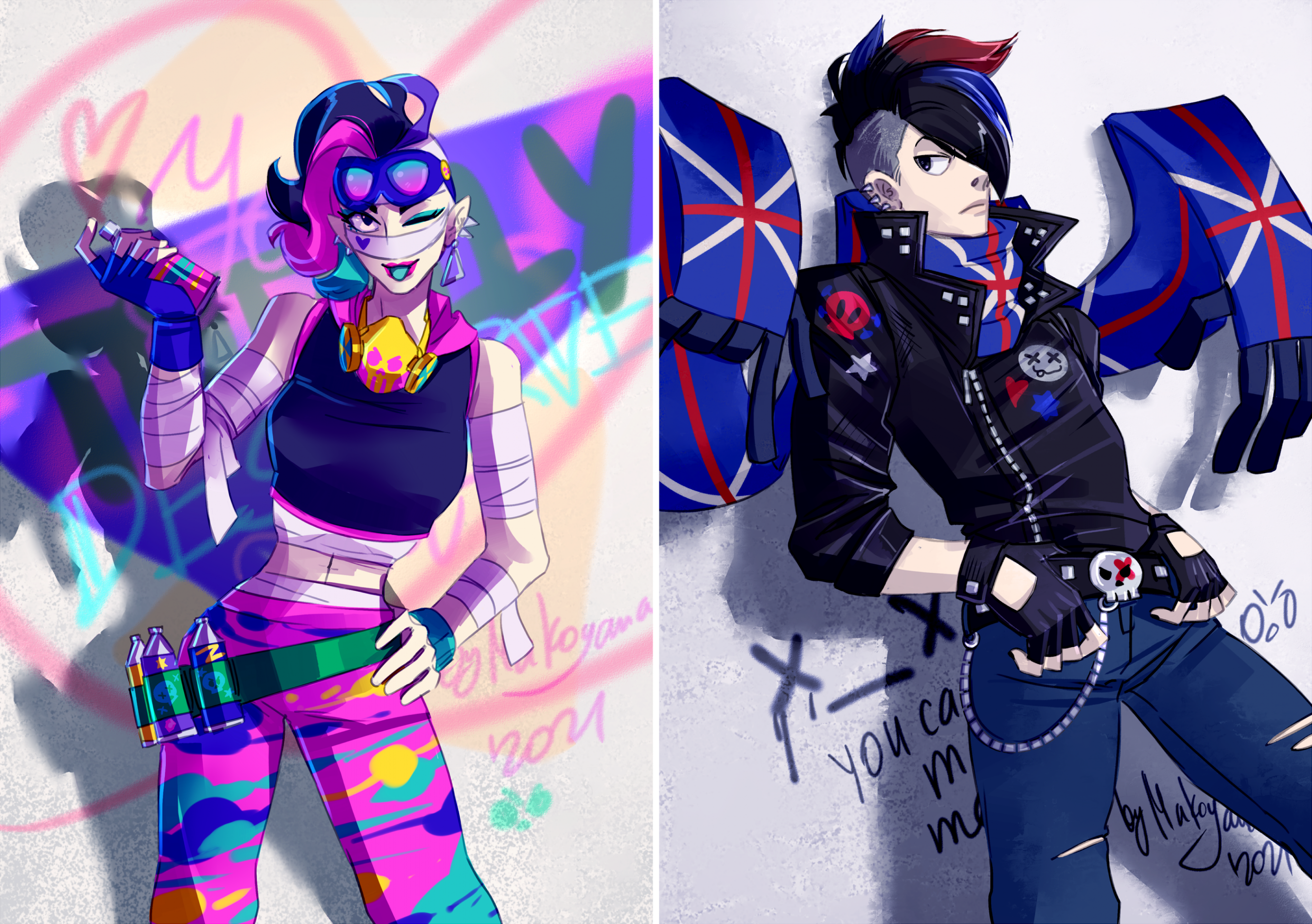 some Graffiti Emz and Punk Edgar because just because : r