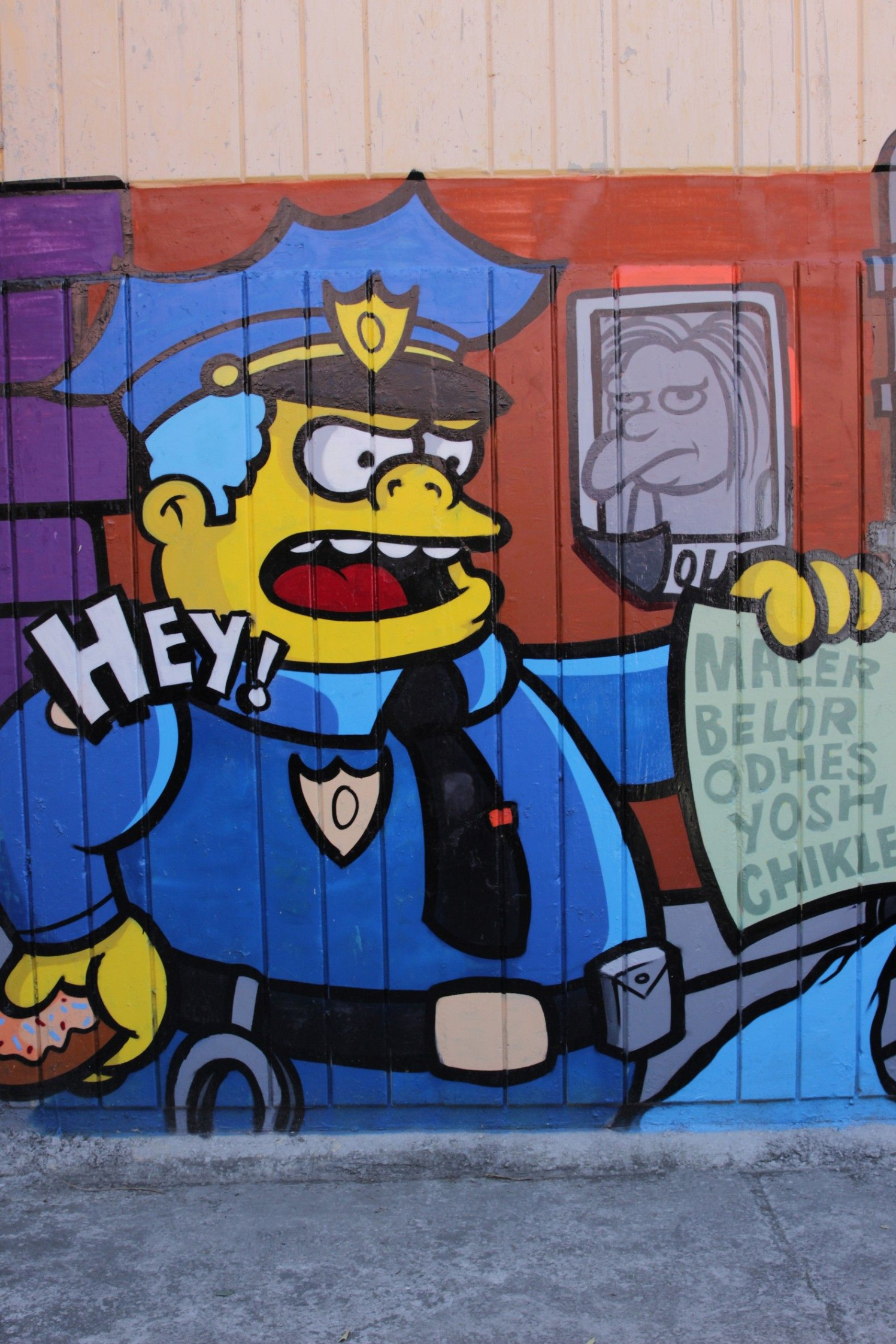 Sprayfield”: hay un barrio lleno de grafiti de Los Simpson en CDMX