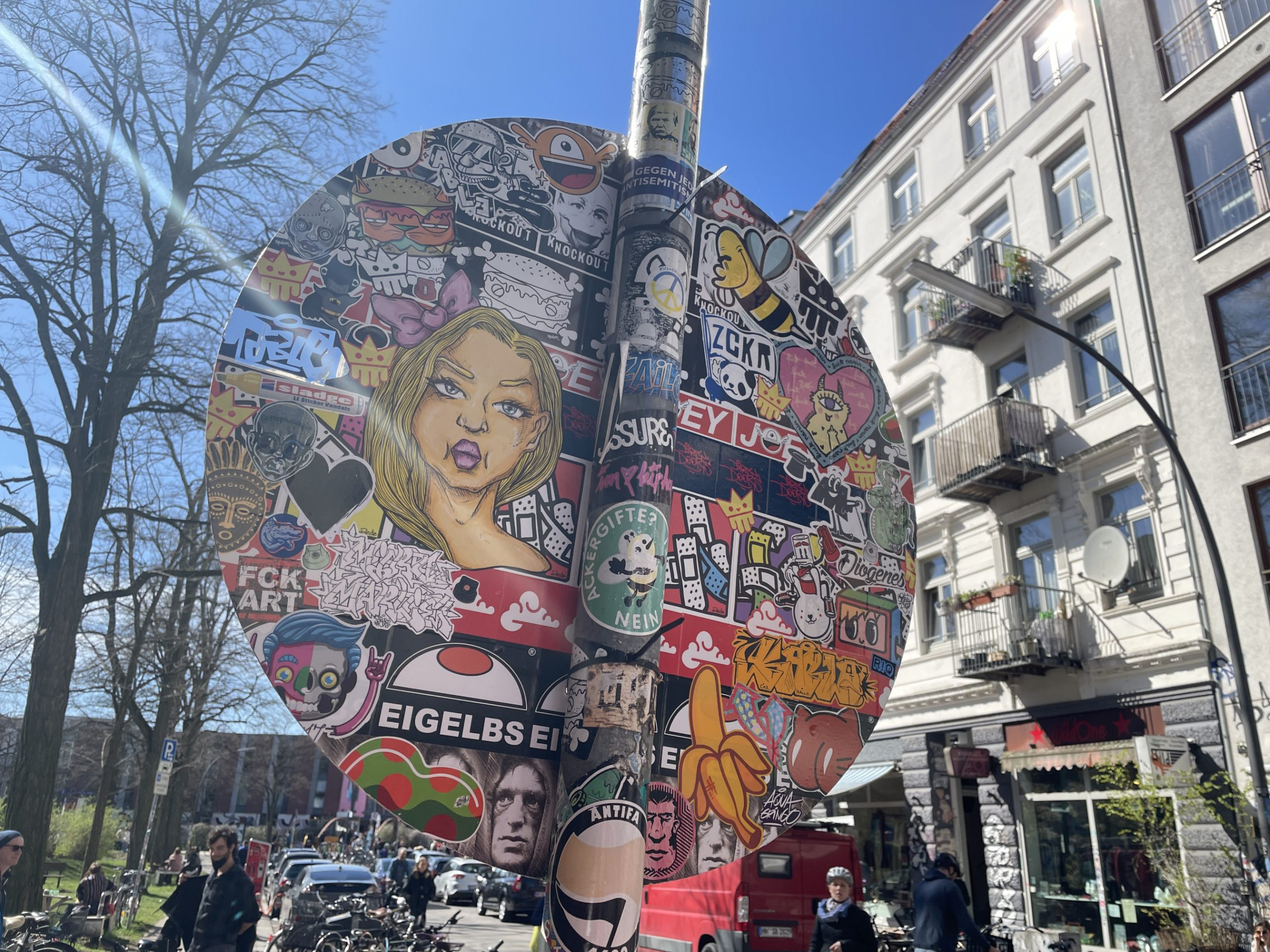 Sticker Art – Urban art in Hamburg - Take me to Germany!