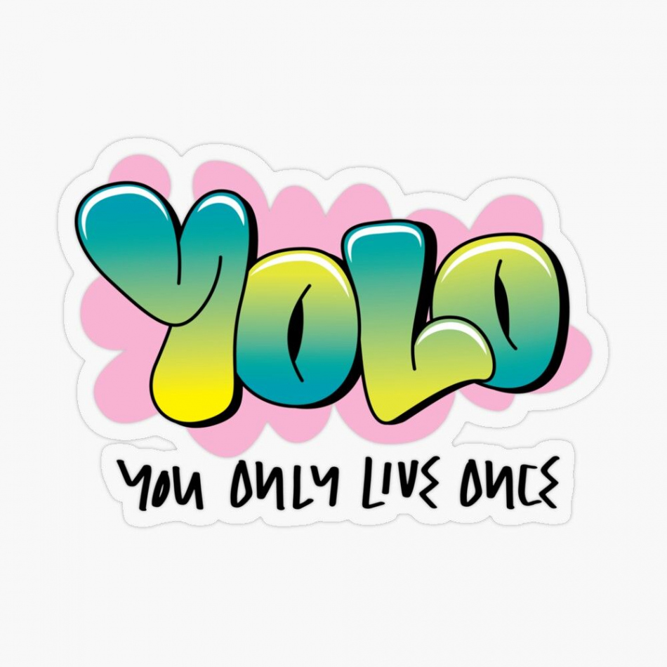 Stickerundefined mit "Yolo Graffiti" von Rotbart  Graffiti