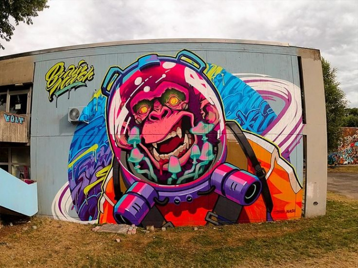 Street Art & Murals by Brain Mash  Daily design inspiration for