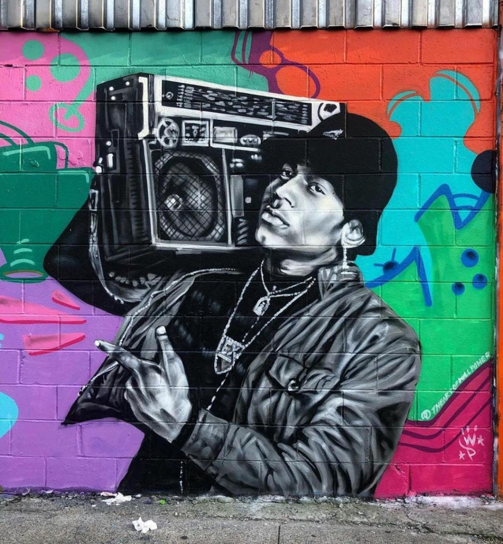 Street art and Graffiti on Instagram: “Hip hop inspired mural by