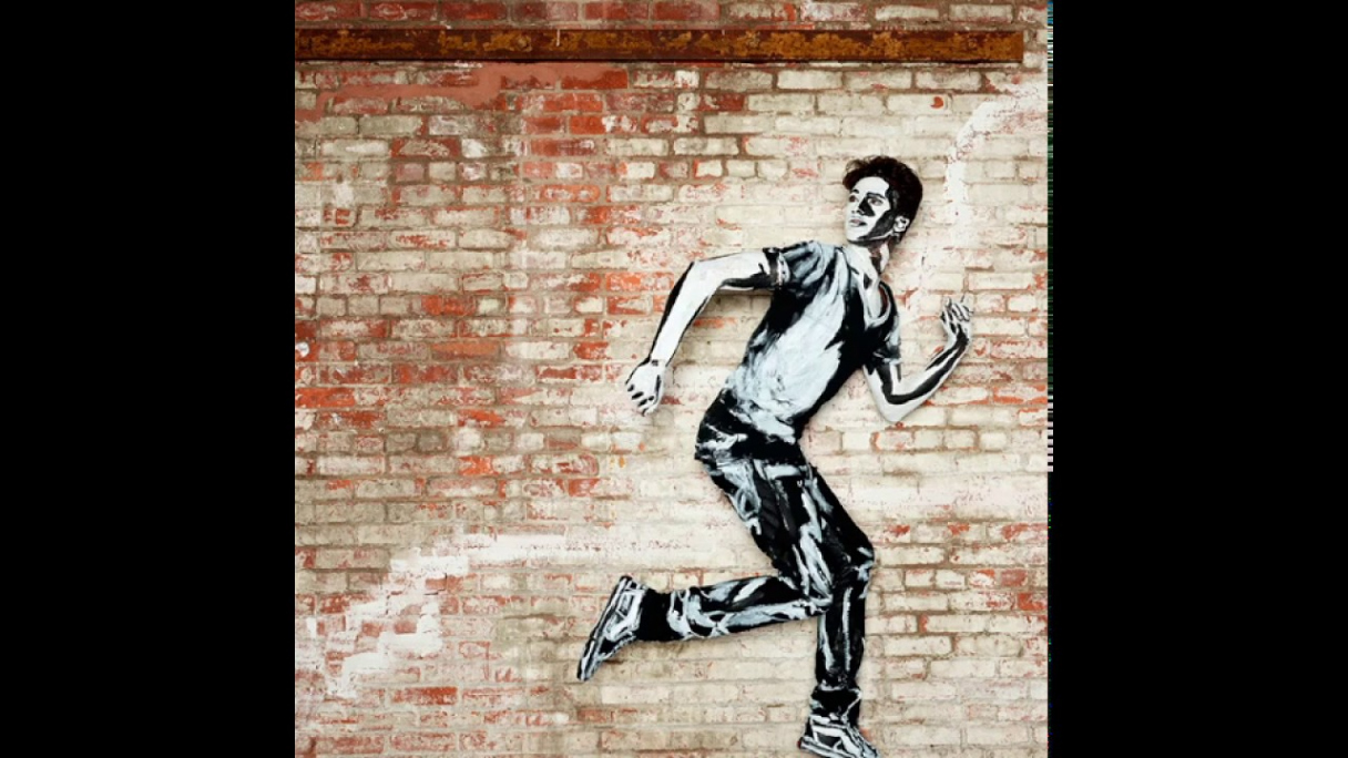 Street Art - Brick Wall Animation - YouTube