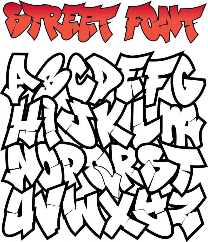 Street Font Vector Art, Icons, and Graphics for Free Download